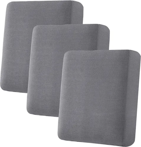 Vista 79 de H.VERSAILTEX Fundas de Cojín de Asiento Individuales Super Elásticas Fundas de Sofá Fundas de Cojín de Sofá Fundas Deslizables Juegos Tela de Sarga