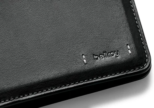 Vista 3 de Bellroy Hide & Seek Premium Edition (billetera delgada de cuero), Negro -, Classic