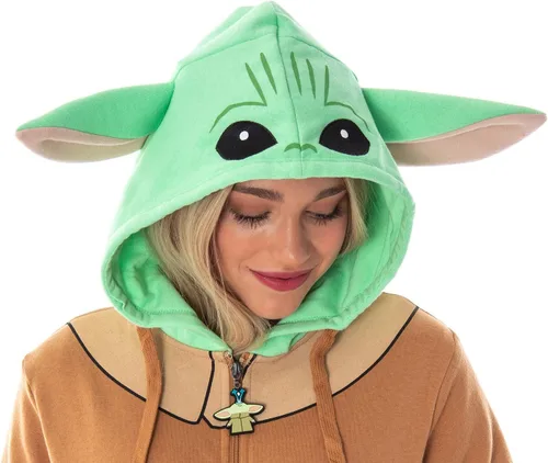 Vista 2 de Star Wars Baby Yoda Juniors The Mandalorian The Child - Sudadera con capucha y cremallera