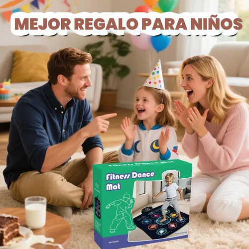 Vista 6 de Alfombrilla de baile para niños, almohadilla de baile electrónica