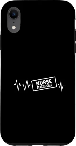 Vista 8 de Funda de ropa de enfermería para iPhone 14 con latido del corazón y NP