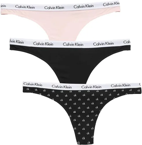 Vista 6 de Calvin Klein Paquete de 3 tanga carrusel B (qp1259-202)/B