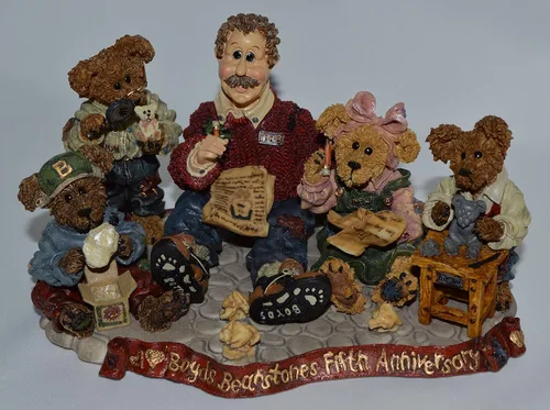 Vista 6 de Boyd's Bears THB & Co. - El trabajo es amor hecho visible 5º aniversario retirado 227803