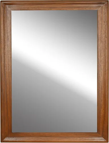 Vista 28 de CULER Espejo de pared de madera blanca para baño, espejos colgantes rectangulares de 20 x 16 pulgadas con marco de madera para sala de estar Blanco
