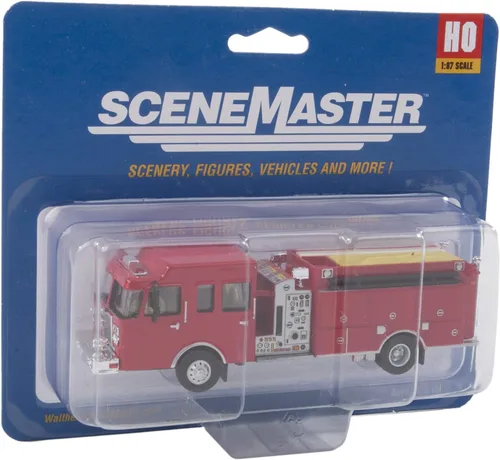 Vista 7 de Walthers SceneMaster Motor de bomberos resistente