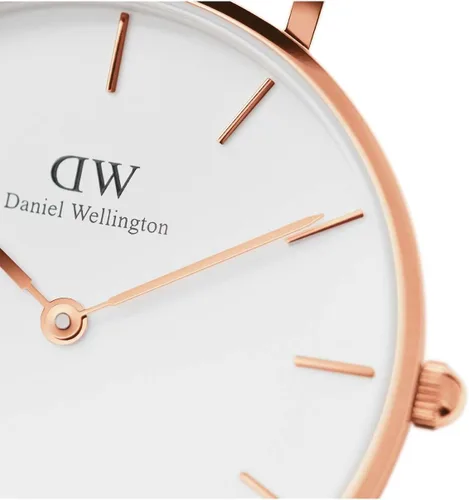 Vista 3 de Daniel Wellington Reloj Petite St Mawes, correa de cuero marrón italiano
