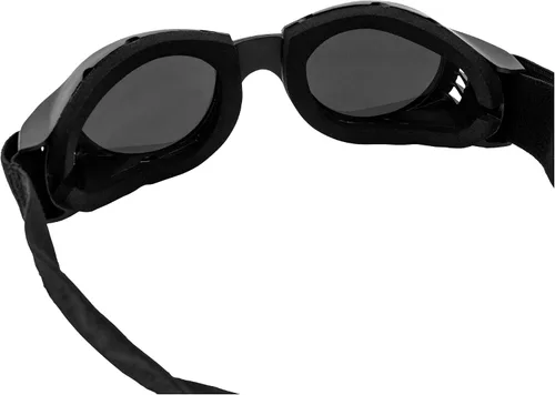 Vista 5 de Global Vision Paragon - Gafas de motocicleta para hombre y mujer, marco negro, lente súper oscuro