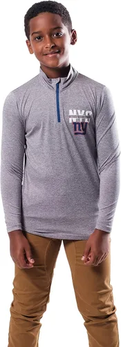 Vista 11 de Ultra Game - Camiseta juvenil NFL oficial con cremallera de un cuarto y manga larga súper suave