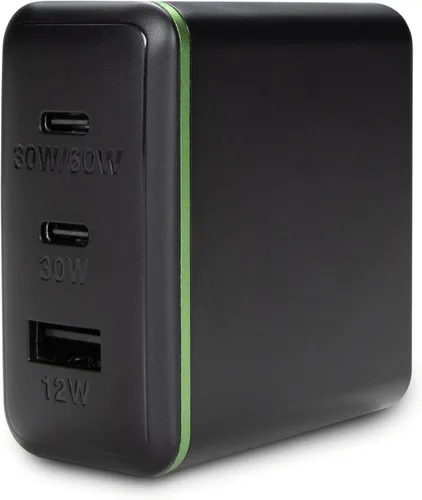 Vista 13 de AT&T Cargador de pared USB-C Adaptador de corriente de carga rápida, puntas plegables para viajes, compatible con iPhone, iPad, Samsung Galaxy 20W