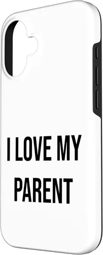 Vista 2 de iPhone 16 I Love My Parent Case