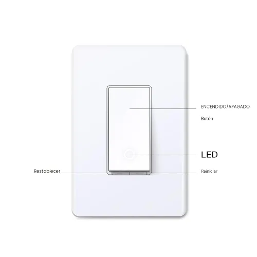 Vista 14 de Tapo Smart Switch, S515, de un solo polo/3 vías/4 vías, compatible con materia Funciona con Alexa, Siri, Google Home, SmartThings, certificado UL