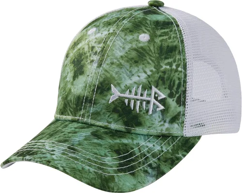 Vista 18 de BASSDASH Altimate Gorro de Pesca con Espalda de Malla para Hombres y Mujeres Gorra de Béisbol Camionero Ajustable
