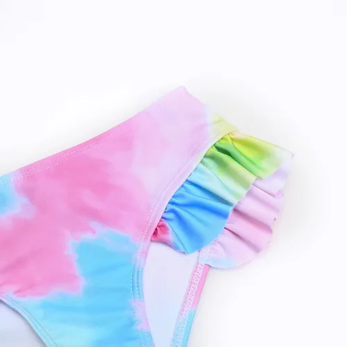 Vista 17 de CHILDRENSTAR Trajes de baño de dos piezas para niñas, traje de baño de playa y piscina
