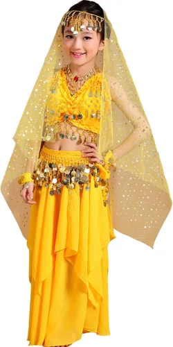Vista 11 de Astage Disfraz de princesa para niñas, ropa de Halloween, vestido de carnaval, danza, todos los conjuntos