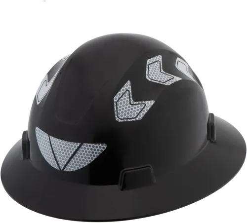 Vista 8 de Casco de ala completa para hombre, aprobado por ANSI, OSHA Cascos De Construccion Clase E, Casco de seguridad de ala completa para la construcción
