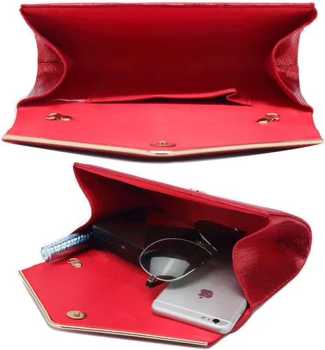 Vista 31 de Bolso de noche para mujer, bolso de fiesta brillante para mujer, bolso de fiesta de boda