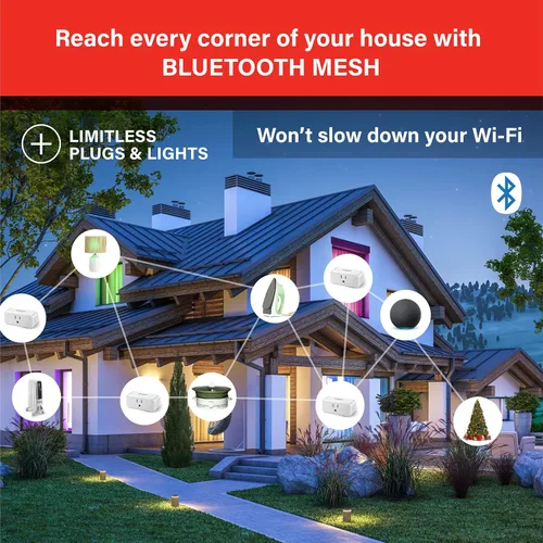 Vista 9 de Sengled Enchufe inteligente, emparejamiento automático S1 con dispositivos Alexa, monitoreo de energía, control remoto de salida inteligente