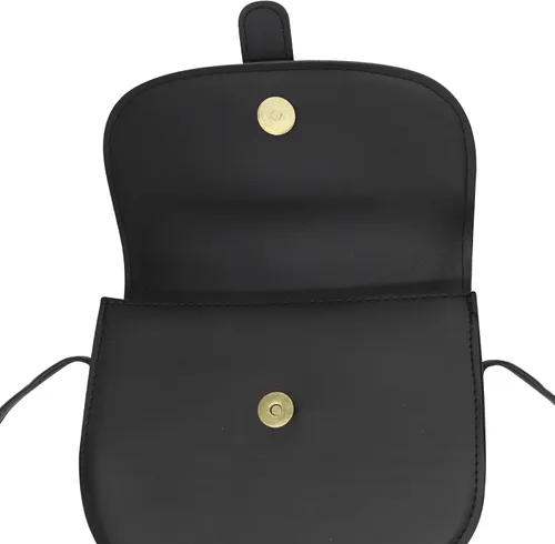 Vista 7 de Bolsos cruzados para mujer, monedero pequeño, estilo vintage, bohemio, bolso de hombro de piel sintética, bolso casual de viaje, Negro 1#