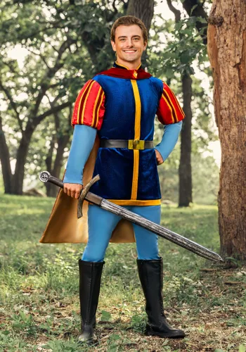 Vista 2 de Disfraz de Príncipe Felipe de La Bella Durmiente para Hombre Disney Multicolor
