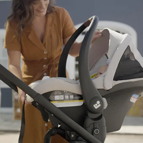 Vista 9 de Maxi-Cosi Tayla™ Max Sistema de Viaje, Cochecito de Bebé y Asiento de Coche Combo, Cochecito con Asiento de Coche Combo, Onyx Wonder