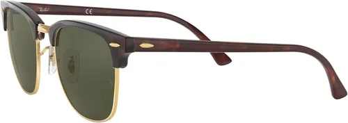 Vista 3 de Ray-Ban RB3016F Clubmaster - Gafas de sol cuadradas con ajuste de puente bajo