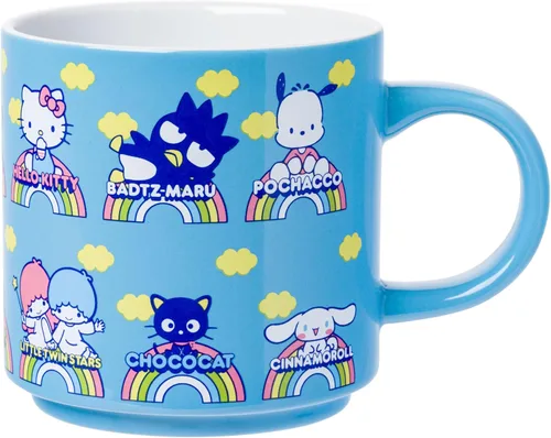 Vista 5 de Silver Buffalo Strawberry Shortcake Bake the World a Better Place - Taza ancha de cerámica con leche, 17 onzas