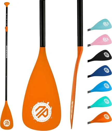 Vista 12 de niphean Remo de kayak de 4 piezas, paletas de tabla de remo ajustables, pala ligera de SUP, accesorios de tabla de remo desmontable con eje