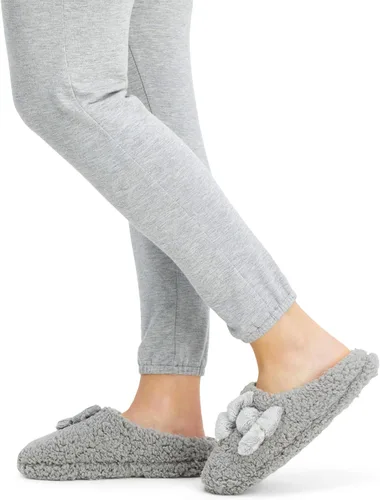 Vista 9 de Jessica Simpson Women's Plush Marshmallow Slide on House Slipper Clog with Memory Foam
