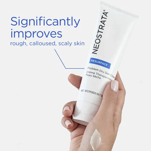 Vista 3 de NEOSTRATA Problem Dry Skin Cream Tratamiento severo para piel seca con AHA/PHA + vitamina E para rostro y cuerpo, sin fragancia, 3.53 oz (100 g)