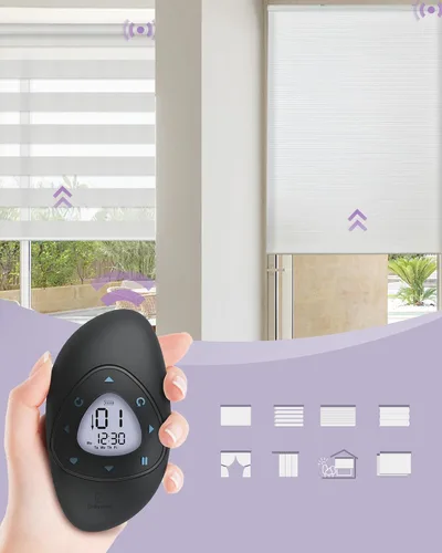 Vista 4 de Graywind Accesorios para control remoto de persianas enrollables (control remoto de sincronización de 15 canales)