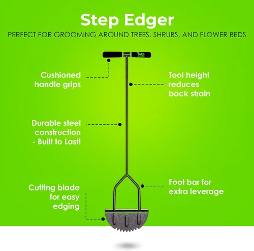 Vista 2 de Lewis Lifetime Tools EDGE-180 Herramienta para bordear césped, 1