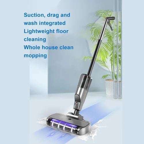 Vista 2 de Sorandy Trapeador de vacío inalámbrico, aspiradora eléctrica automática en seco y húmedo con función propia y contenedor de polvo de 16.9 fl oz