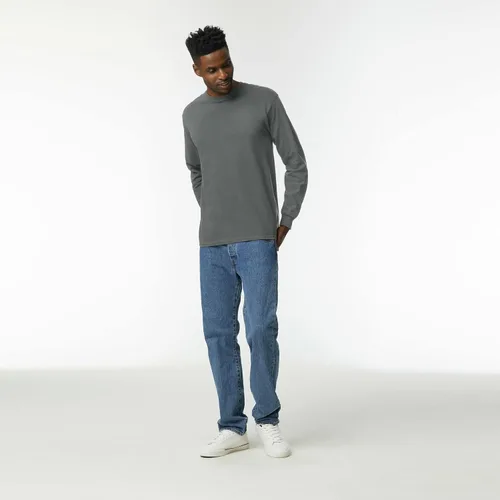 Vista 21 de Gildan - Camiseta de manga larga de algodón ultra estilo G2400 para adultos, paquete múltiple