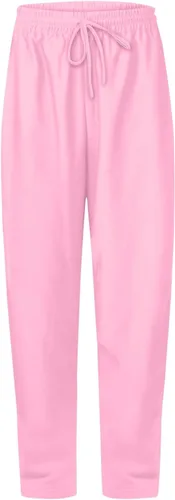 Vista 3 de Pantalones deportivos tipo cargo para mujer, holgados, elásticos, holgados, para otoño e invierno, pantalones deportivos ligeros para yoga