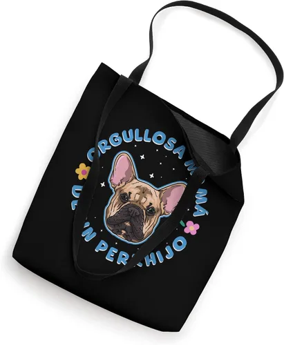 Vista 2 de Orgullosa mamá de un perrhijo. Bulldog Francés version Tote Bag