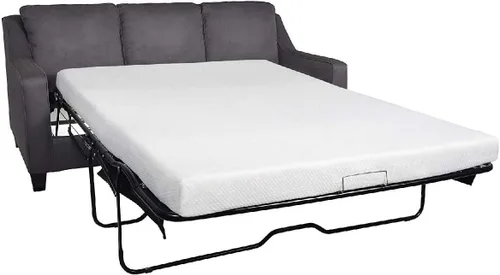 Vista 2 de Juego de sábanas de lujo para sofá cama individual, color negro, 100% algodón egipcio de 800 hilos, se adapta fácilmente a colchones de hasta 5