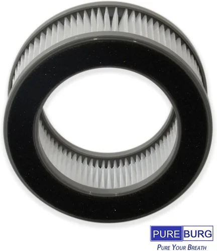 Vista 3 de PUREBURG Filtro de repuesto compatible con Crane EE-5073 HS-1957 y Black and Decker AP-1408 AP1408 BXFD52006GB ventilador purificador de aire