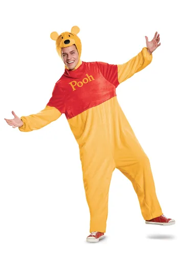 Vista 3 de Disfraz para adulto de Winnie the Pooh Deluxe Multicolor