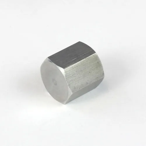 Vista 4 de HFS (R) Tapa hexagonal de 1/4 pulgadas NPT hembra, acero inoxidable 304 cabeza hexagonal para tubería, paquete de 1
