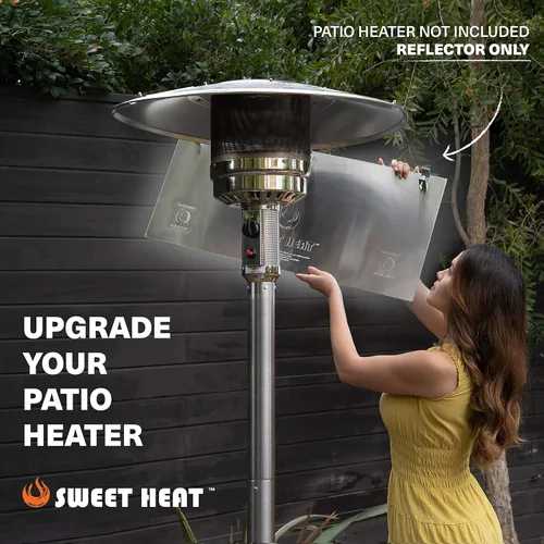 Vista 2 de Sweet Heat Reflectores direccionales para calentadores de patio (versión antigua)