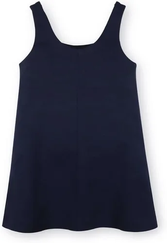 Vista 3 de Vestido delantal con volantes marino