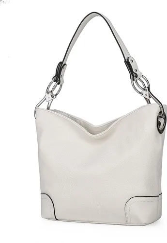 Vista 50 de MKF Collection Mia K - Bolso Hobo para mujer, de piel vegana, bolso de hombro holgado, bolso con asa superior
