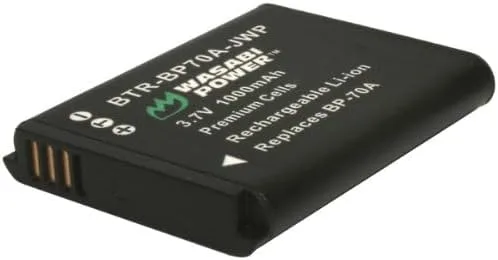 Vista 2 de Wasabi Power Batería para Samsung BP70A, EA-BP70A
