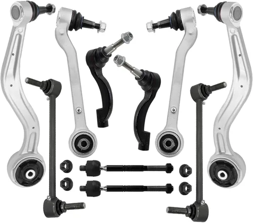 Vista 296 de Detroit Axle - Kit de suspensión frontal de 10 piezas para Dodge Avenger 2008-2014, Chrysler Sebring 2007-2010, 2 brazos de control inferiores, 2