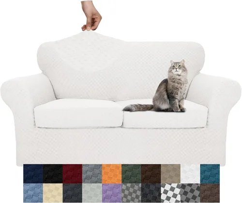 Vista 141 de YEMYHOM - Fundas elásticas para cojín individual, protector de sofá, silla, asiento, funda deslizante, funda suave de sofá, reemplazo, grande, a