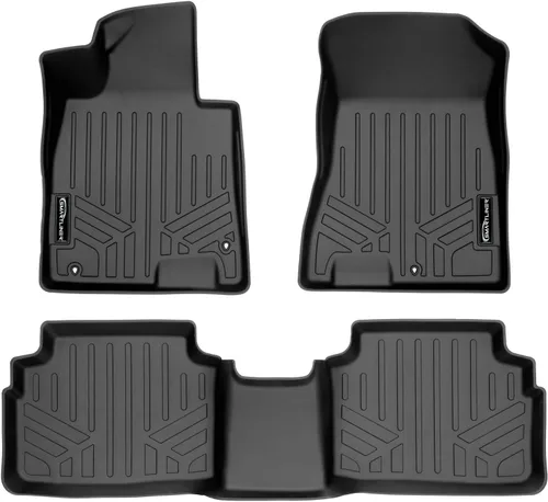 Vista 11 de SMARTLINER Alfombrilla de suelo para maletero de carga para todo tipo de clima para Hyundai Sonata 2011-2014