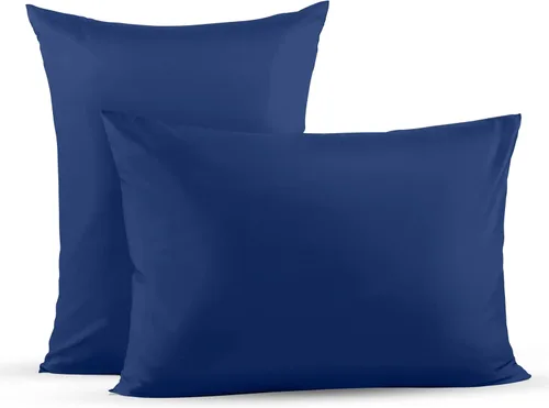 Vista 10 de Superity Linen Fundas de almohada de tamaño estándar, paquete de 2 unidades, 100% algodón suave y cómodo, color negro