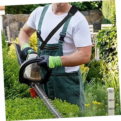 Vista 6 de 1pc Cortacésped Correa de hombro Línea Trimmer Arnés ajustable Nylon Cinturón Trimmer Suministro