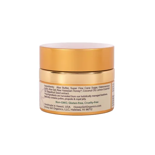 Vista 9 de Honey Girl Organics Exfoliante facial, hidratante y exfoliante, combate el acné, las líneas finas y las arrugas, exfoliante facial 100% natural