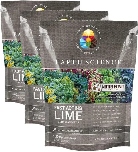 Vista 8 de Earth Science Cal de Acción Rápida—5 libras—Eleva Instantáneamente el pH del Suelo y Reduce la Escorrentía de Nutrientes para Mejorar el Crecimiento